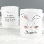 Personalised Bunny Features Ceramic Mug, thumbnail 1 of 4