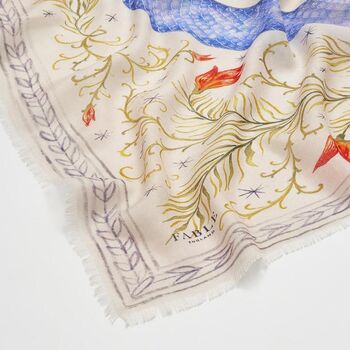 Catherine Rowe X Serpent Scarf Lightweight Scarf, 3 of 7