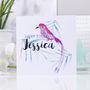 Personalised Tropical Themed Birthday Card, thumbnail 2 of 2