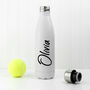 Personalised White Water Bottle, thumbnail 3 of 8