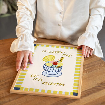 Eat Dessert Kitchen Print, 6 of 11