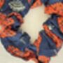 Print Scrunchie, Lighweight Soft Cotton, thumbnail 3 of 13