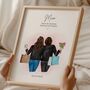 Personalised Mother's Day Print, Gift For Mum, thumbnail 1 of 7
