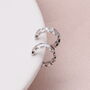 Set Of Two Ear Cuffs Hexagon Design, thumbnail 7 of 9