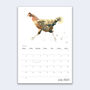 Bird Painting Calendar 2023, thumbnail 4 of 6
