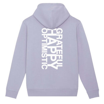 The 'Happy' Personalised Motivational Hoodie, 11 of 12
