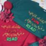 Oh What Fun It Is To Read Christmas Sweatshirt, thumbnail 1 of 4