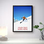 Personalised Ski Run Print, thumbnail 2 of 7