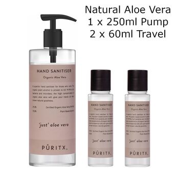 High Quality Organic Hand Sanitizer Travel And Gift Sets, 6 of 8