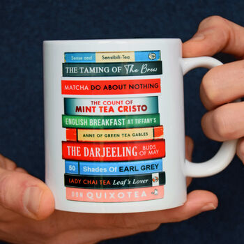 Funny Literary Tea Mug, 2 of 5