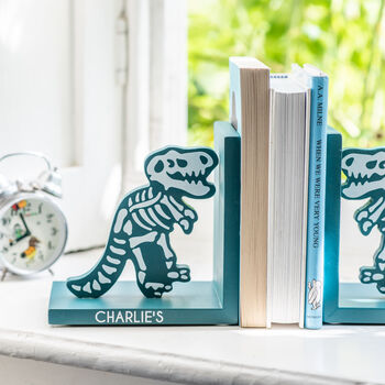 Personalised Dinosaur Bookends, 2 of 2