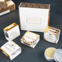 Cocktail Collection Lip Balm Gold Gift Box, thumbnail 1 of 2