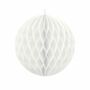 White Honeycomb Hanging Decorations: Pack Of Two, thumbnail 1 of 3