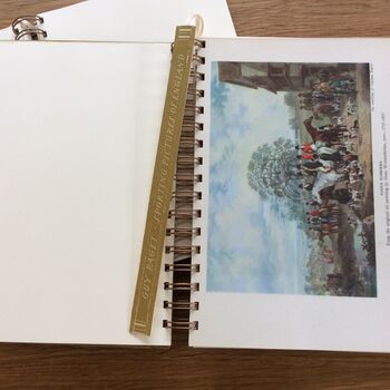 'Sporting Pics Of England' Upcycled Notebook, 2 of 5