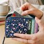 Personalised Peanuts In Bloom Zip Purse, thumbnail 4 of 7