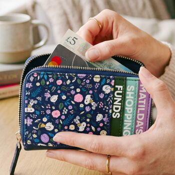 Personalised Peanuts In Bloom Zip Purse, 4 of 7