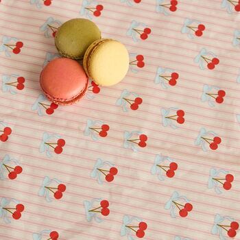 Rococo Cherries Paper Tablecloth, 2 of 4