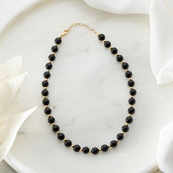 Black Onyx Necklace, 6 of 8