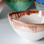 Porcelain Angled Large Bowl, Irregular Shape, thumbnail 3 of 5