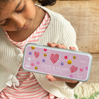 Personalised Heart Beading Kit, 3 of 9