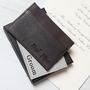 Personalised Leather Card Holder, thumbnail 4 of 12