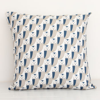 Owl Pattern Cushion, 2 of 2