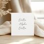 Phonetic Dad Card – Delta Alpha Delta | Father’s Day Or Birthday Aviation Card, thumbnail 2 of 5