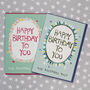 Pack Of Six Boys And Girls Birthday Cards, thumbnail 1 of 3