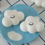 Smiley Cloud Soy Candle / Cute Cloud Decor, thumbnail 3 of 4