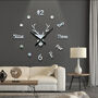 Christmas Deer Antlers 3D Wall Clock, Four Colours, thumbnail 6 of 6