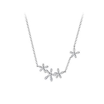 Sterling Silver Daisy Chain Necklace, 3 of 5