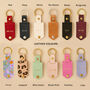 Personalised Leather Case Photo Keyring With Calendar, thumbnail 4 of 6