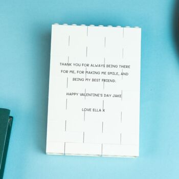 Personalised Location Lego® Brick Map Print: Anniversary And New Home Gift, 2 of 7