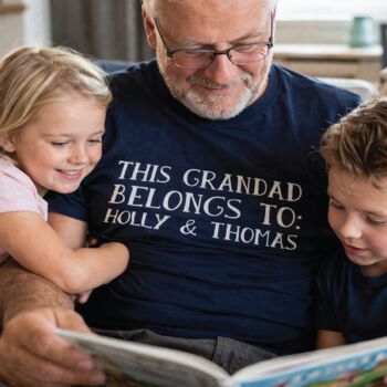 Personalised Grandad T Shirt, 2 of 10