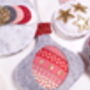 Sew Your Own Christmas Baubles Kit, thumbnail 2 of 6