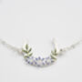 Silver Nightshade Moon Bracelet, thumbnail 3 of 9