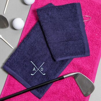 Personalised Air Mesh Cap + Golf Towel Bundle, 3 of 5