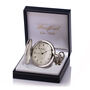 Woodford Mechanical Personalised Pocket Watch, thumbnail 1 of 2