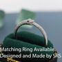 Snake Hoop Earrings In Sterling Silver, thumbnail 8 of 11