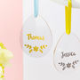 Personalised Foiled Easter Decoration, thumbnail 2 of 5