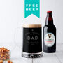 Worlds Greatest Dad Personalised Beer Tankard, thumbnail 1 of 5