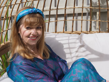 Handmade Recycled Silk Sari Ladies Headband, 3 of 8