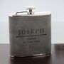 Personalised Groomsmen Hip Flask, thumbnail 11 of 12