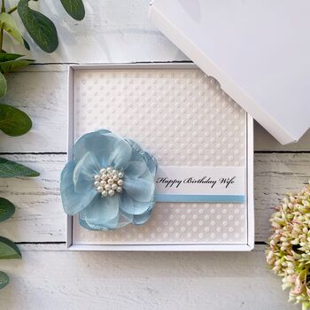 Handmade Birthday Card For Wife Or Other Recipient, 3 of 7