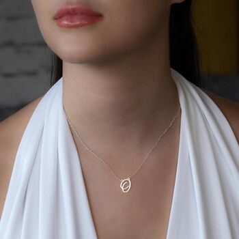 Dainty Initial Necklace, 2 of 10