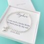 Personalised Bridesmaid Bracelet, thumbnail 1 of 3