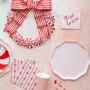 Petal Pink Compostable Party Dinner Plates X Eight, thumbnail 3 of 3