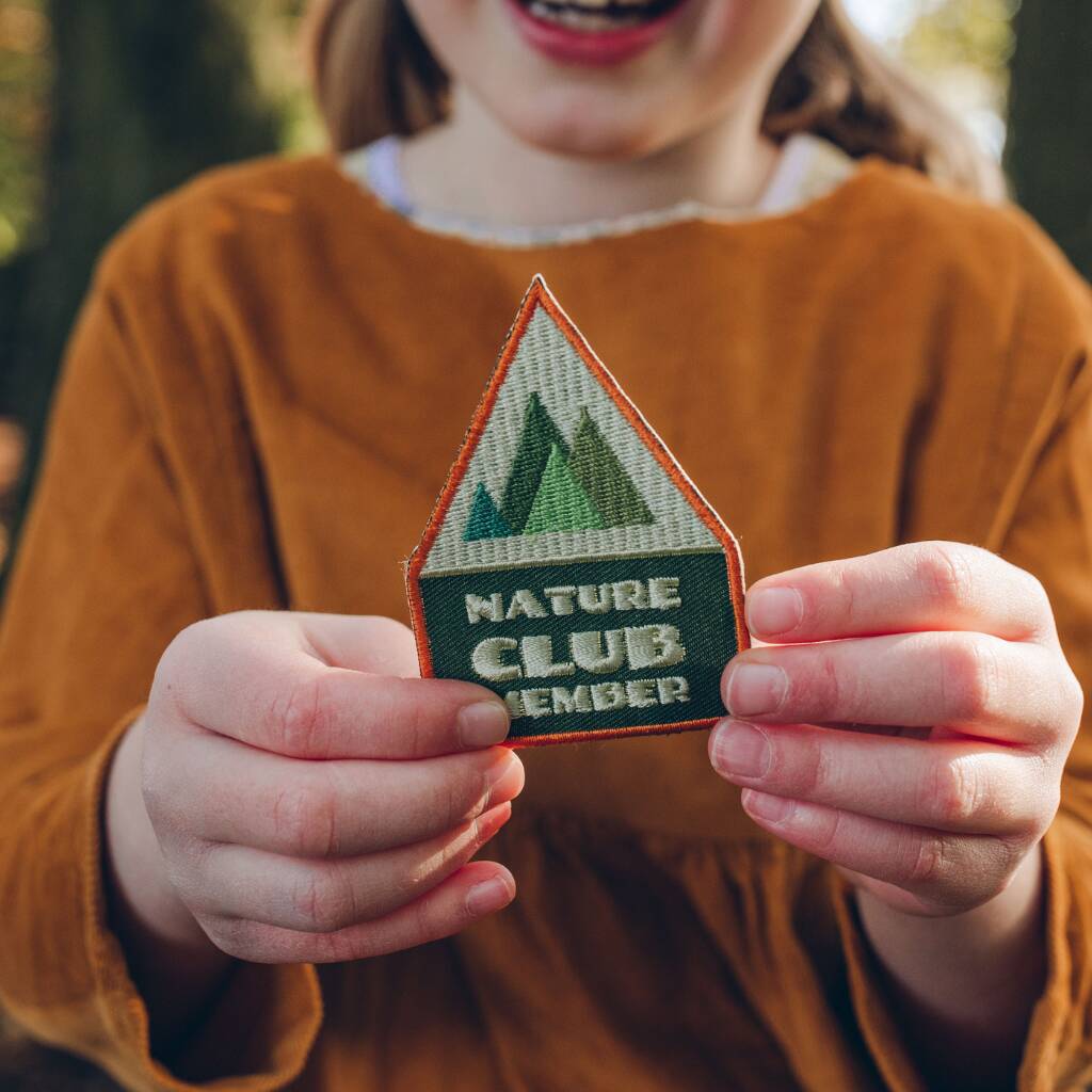 Nature Club Member Embroidered Patch, 1 of 2