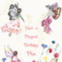 Custom Flower Fairies Watercolour Greetings Card, thumbnail 3 of 6