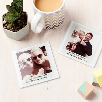 Personalised Glass Photo Coaster, 2 of 5